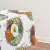 Bibimbap Korean Food Cooking Cuisine Rice Egg Dish Tafelkleed (Voorbeeld)