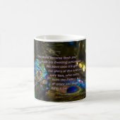 Bible Bleue Victorienne Verse Café Mug (Centre)