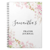Bible florale rose Verse Journal (Devant)