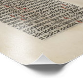Bible Gutenberg page 2 Poster (Coin)