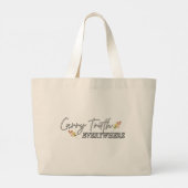 Bible Inspiration- Carry Truth Everywhere Tote Bag (Dos)