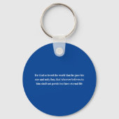 Bible Memory Verse Achievement Reward Award Sleutelhanger (Achterkant)