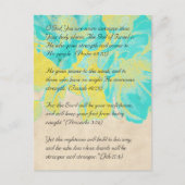 Bible passage, grunfleur carte postale 2 (Devant)