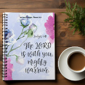 Bible personnalisée Verse floral spirale