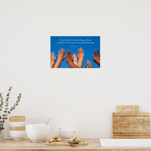 Bible phrase poster (Cuisine)