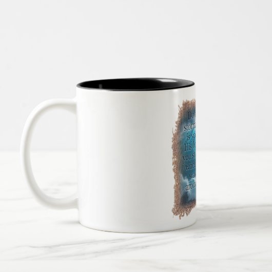BIBLE QUOTE - Coffee Mug (Gauche)