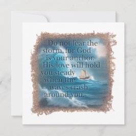 BIBLE QUOTE - Personalized Notecard Notitiekaartje