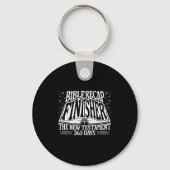 Bible Recap Finisher 365 Days Quote The New Testam Sleutelhanger (Voorkant)