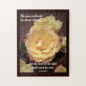 Bible Rose de Crème - Puzzle (Vertical)