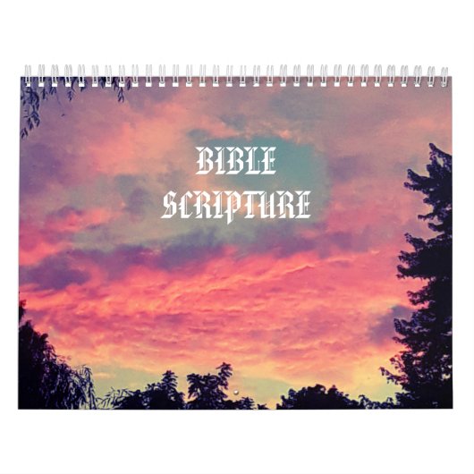BIBLE SCRIPTURE-kalender Kalender (Hoes)