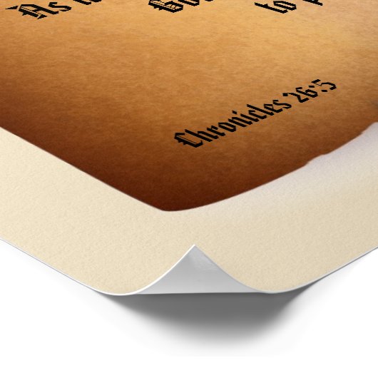 BIBLE SCRIPTURE SCROLL poster (Hoek)