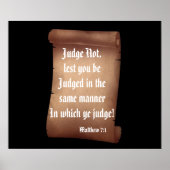 BIBLE SCRIPTURE SCROLL poster (Devant)