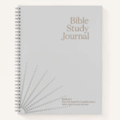 Bible Study Journal Notitieboek (Voorkant)