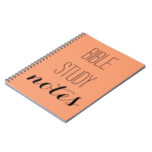 "Bible Study Notes" Kies uw kleur Notitieboek (Linkerzijde)