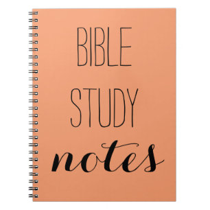 "Bible Study Notes" Kies uw kleur Notitieboek