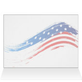 Bible Verse 2 Chroniques 7:14, USA Flag Card (Intérieur Horizontal (Haut))