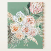 Bible Verse Aquarelle Pampas Carnet en herbe (Dos)