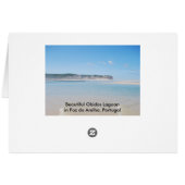 Bible Verse Be Still and Know I Am God Card (Dos Horizontal)