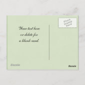 Bible Verse Bénédiction Irish Design Carte Postale (Dos)