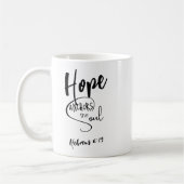 Bible Verse Café Mug (Gauche)