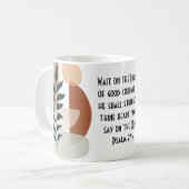 Bible Verse Café Mug (Devant gauche)