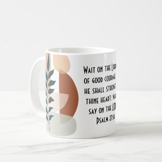 Bible Verse Café Mug (Devant gauche)