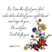 Bible Verse Café Mug - Ésaïe 41:13