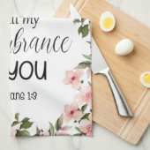 Bible verse Cuisine Serviette (Quart Plié)