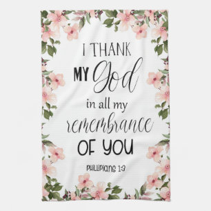 Bible verse Cuisine Serviette