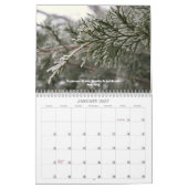 Bible Verse Écriture Calendrier Psaumes (Jan 2027)