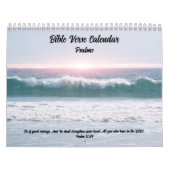 Bible Verse Écriture Calendrier Psaumes (Protection)