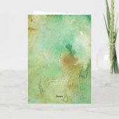 BIble Verse Encouragement Rose Carte de sympathie (Dos)