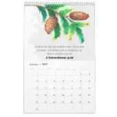 Bible Verse Floral 2023 Calendrier (Jan 2027)