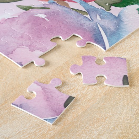 Bible verse floral Puzzle (Côté)