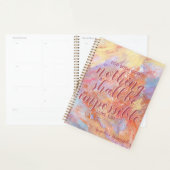 Bible Verse Inspiration Faith Planner (Devant avec enveloppe)