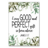 Bible Verse James Kaart (Voorkant)