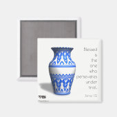 Bible Verse Magnet - James (Recto/Verso)