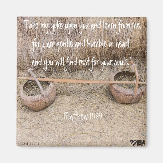 Bible Verse Magnet - Matthew (Devant)