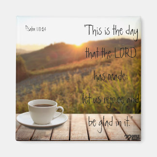 Bible Verse Magnet - Psaume 118