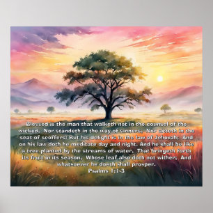 Bible Verse Modèle, Value Poster Paper (Matte)