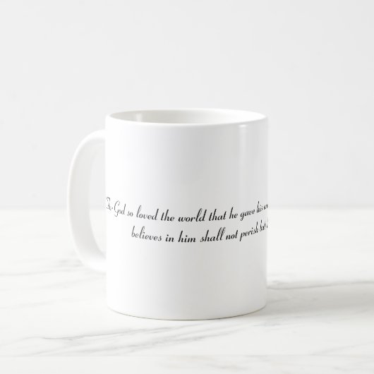 Bible Verse Mug (Devant gauche)