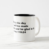 Bible verse mug (Devant droit)