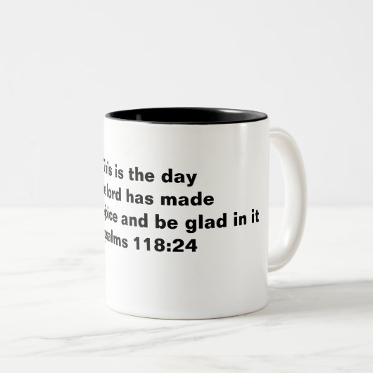 Bible verse mug (Devant droit)