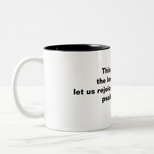 Bible verse mug (Gauche)