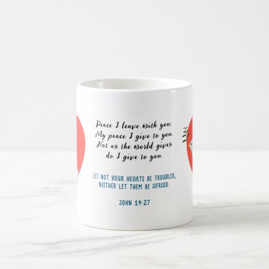 Bible Verse Mug - Paix (Centre)