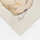 Bible verse nursery animals fleece blanket deken (Hoek)