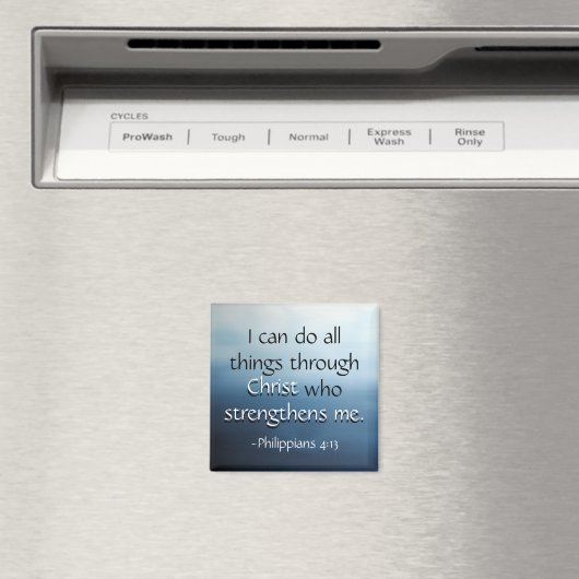 Bible Verse Ocean Air Magnet (In Situ (Lave-vaisselle))