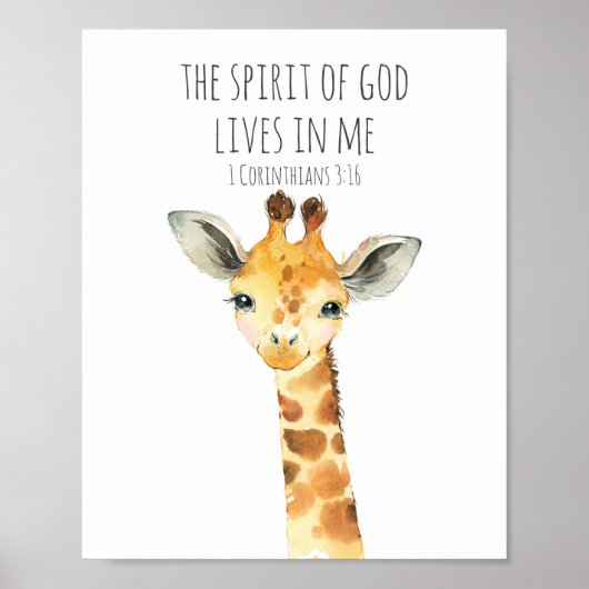 Bible Verse Poster for Kids (Devant)