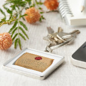 BIBLE VERSE - Psalm 23:1 - Keychain (Zijkant)