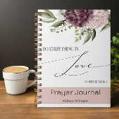 Bible Verse sur l'amour Spiral Prayer Journal